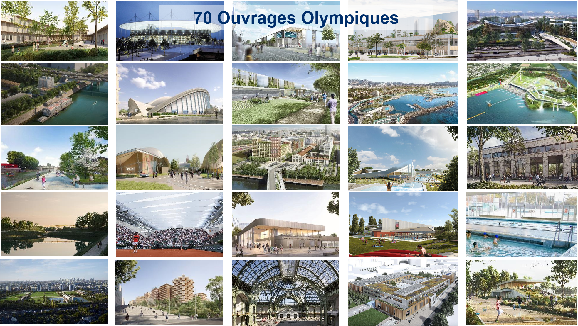 70 Olympic structures