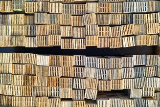wooden crates