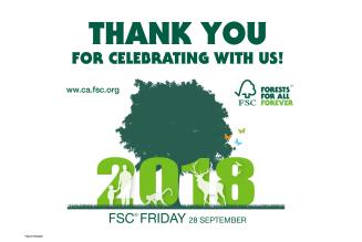 FSC Friday 2018 thank you