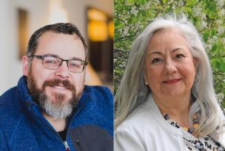 David Flood and Lorraine Rekmans