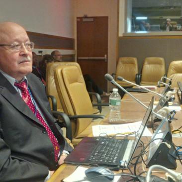 Larry Joseph at the UNPFII