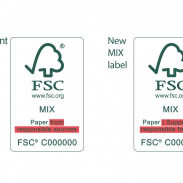 new fsc label